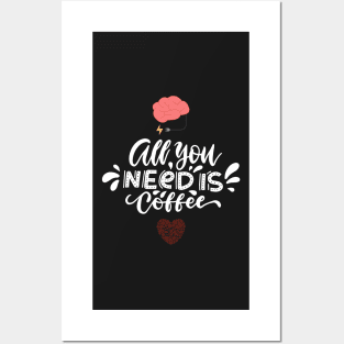 All you need is coffee Posters and Art